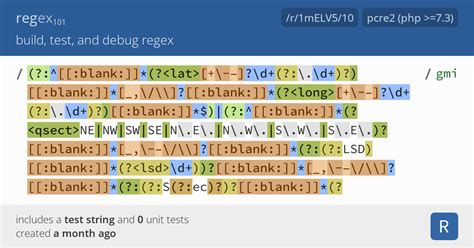 regexp101|regex101: build, test, and debug regex.